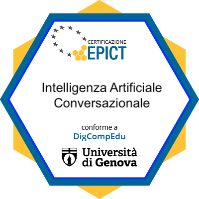Badge Intelligenza Artificiale Conversazionale